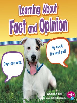 cover image of Learning About Fact and Opinion